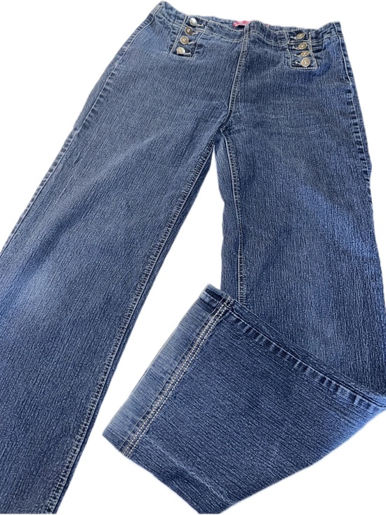 COS Denim - COS Women's Flare Jeans in Dark Blue Denim